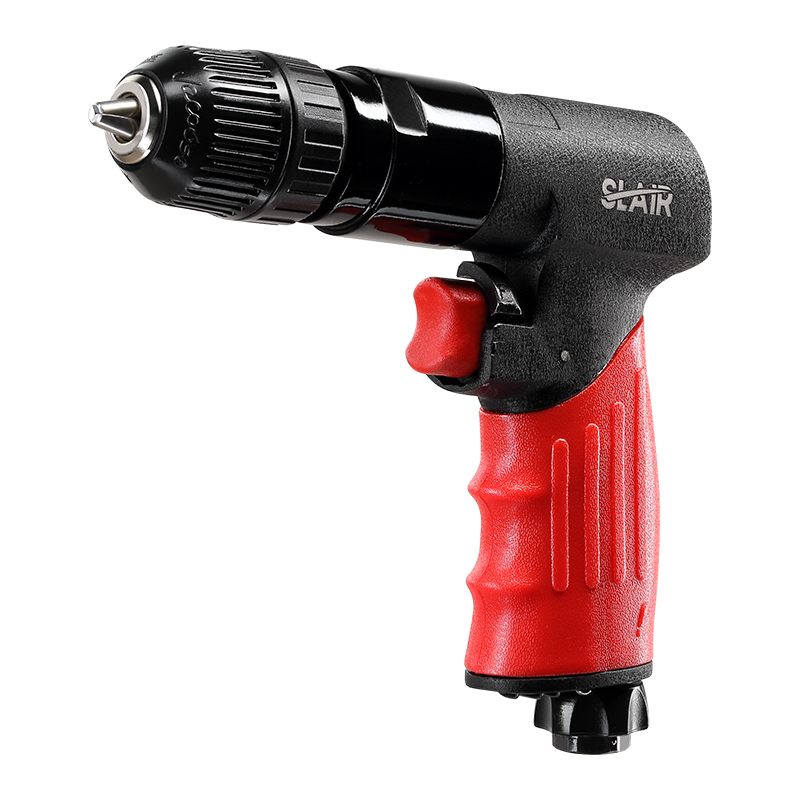  SLAIR XX681 3/8" VÄNDBAR LUFTBORR, 1800 RPM, NYCKELFRI, ALUMINIUM MED GUMMI, PROFESSIONAL