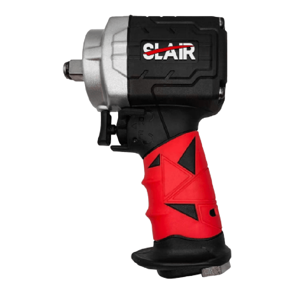  1/2" Air Impact Wrench - kraftfull 750Nm, jumbo, komposit, enhandsanvändning